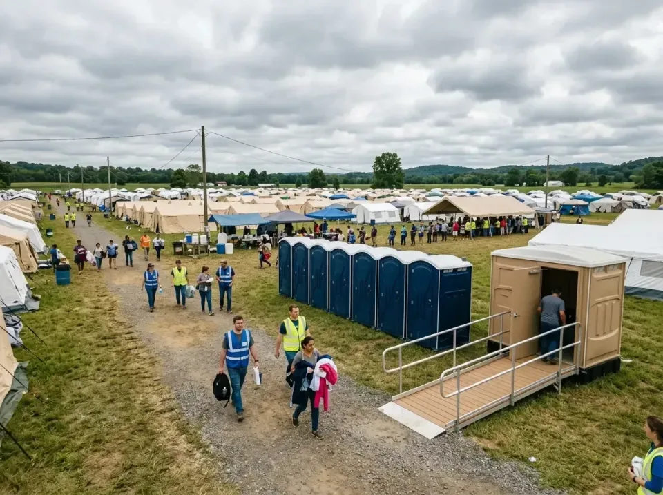 disaster-relief-camp-restrooms-010 — frequently asked questions, Dumpster & Portable Bathrooms Rental in La Mesa, CA